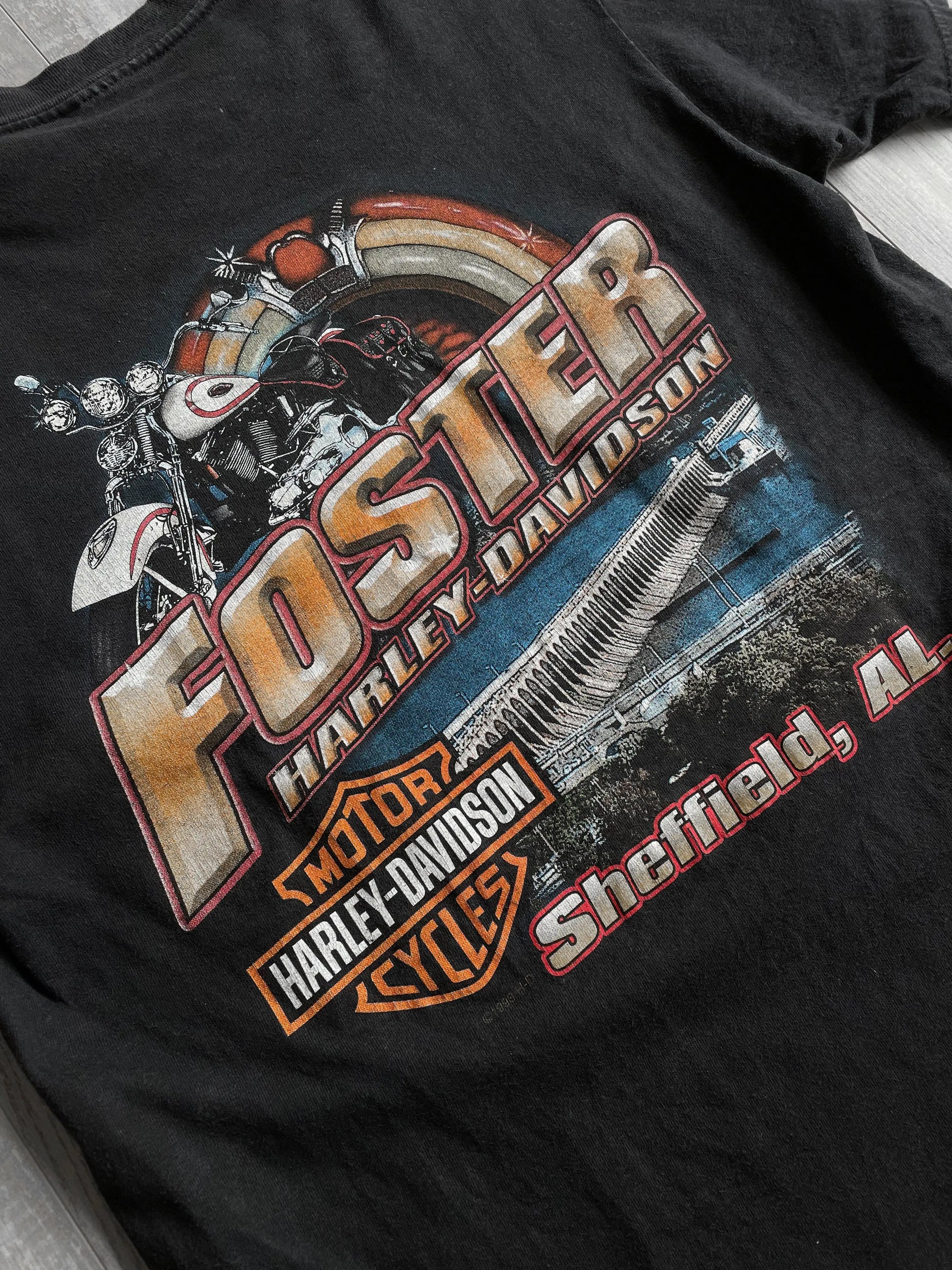 Harley Davidson Foster Tee - M sullivansvintage
