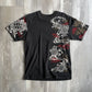 Lion Turtle Embroidery T-Shirt - M sullivansvintage