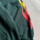 Loiter Biker Hoodie Green - M sullivansvintage