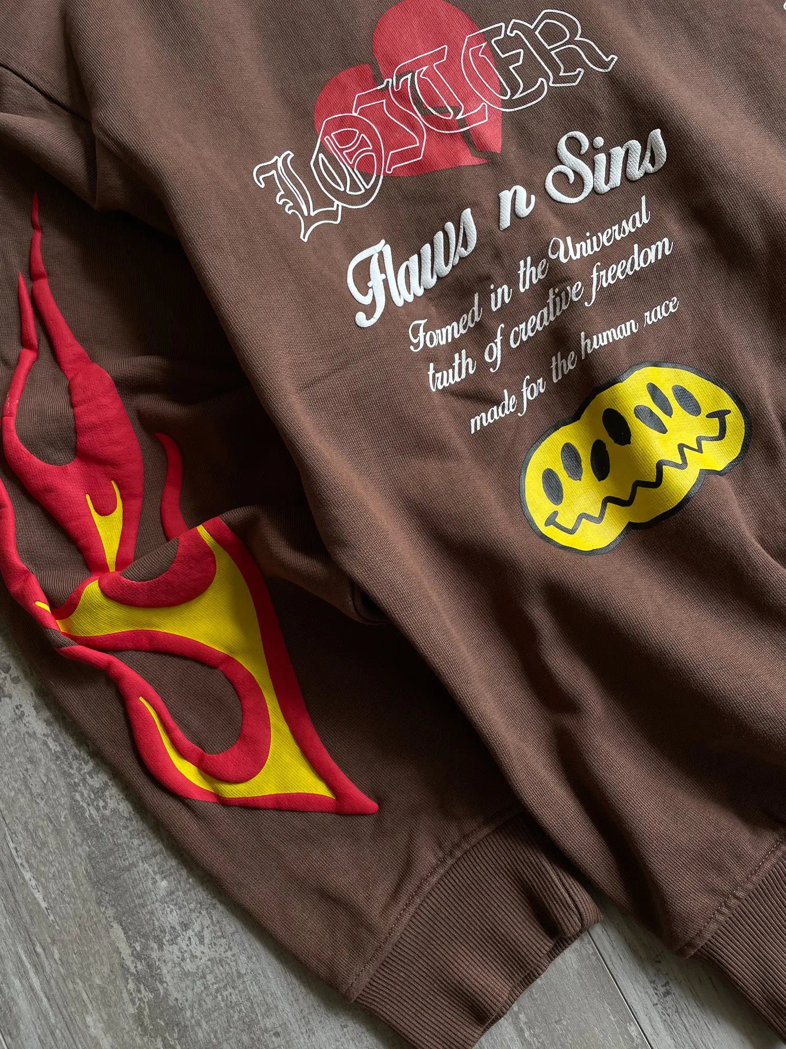 Loiter Freedom Multi Logo Crewneck - M sullivansvintage
