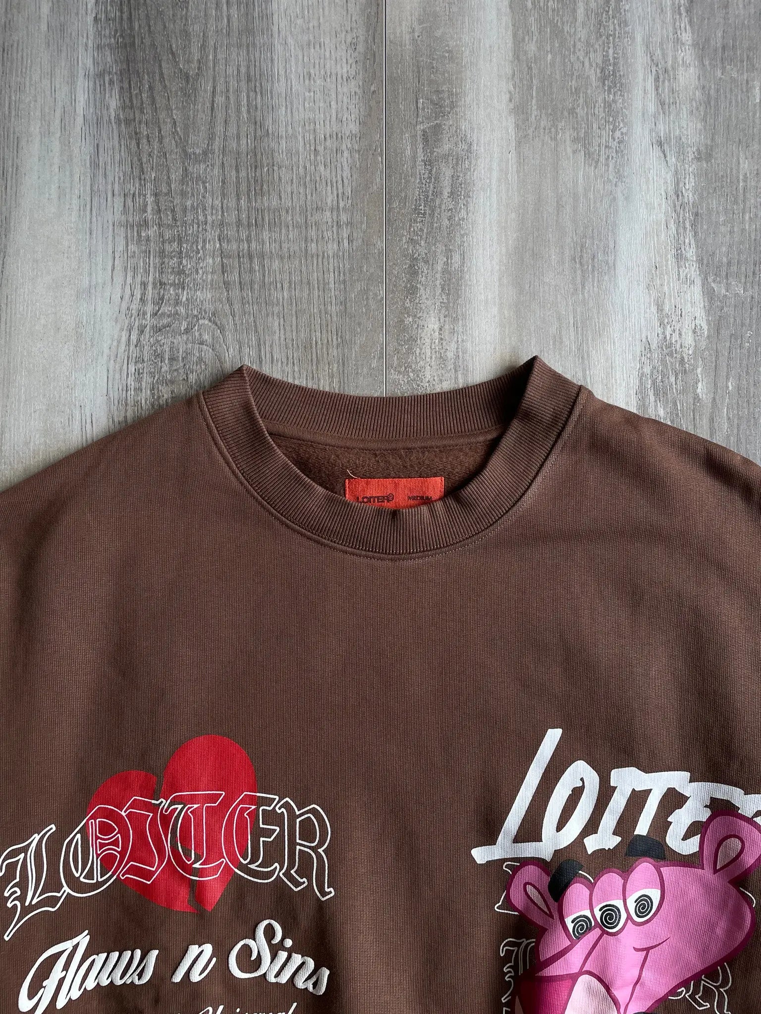 Loiter Freedom Multi Logo Crewneck - M sullivansvintage