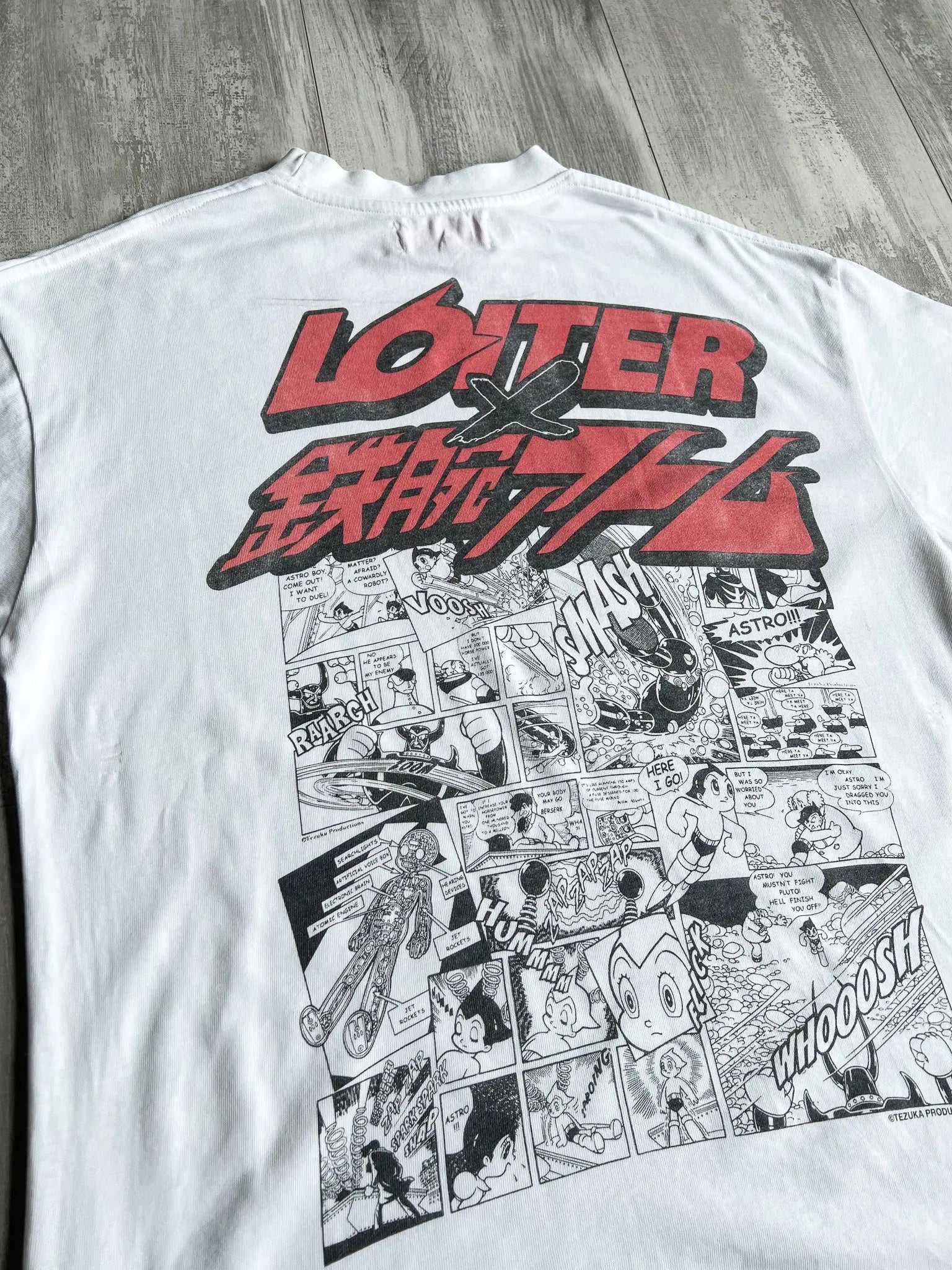 Loiter Loiter X Astro Boy Astro Vintage T-Shirt Vintage Black