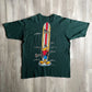 Looney Tunes Daffy Duck Surf Tee - XL sullivansvintage