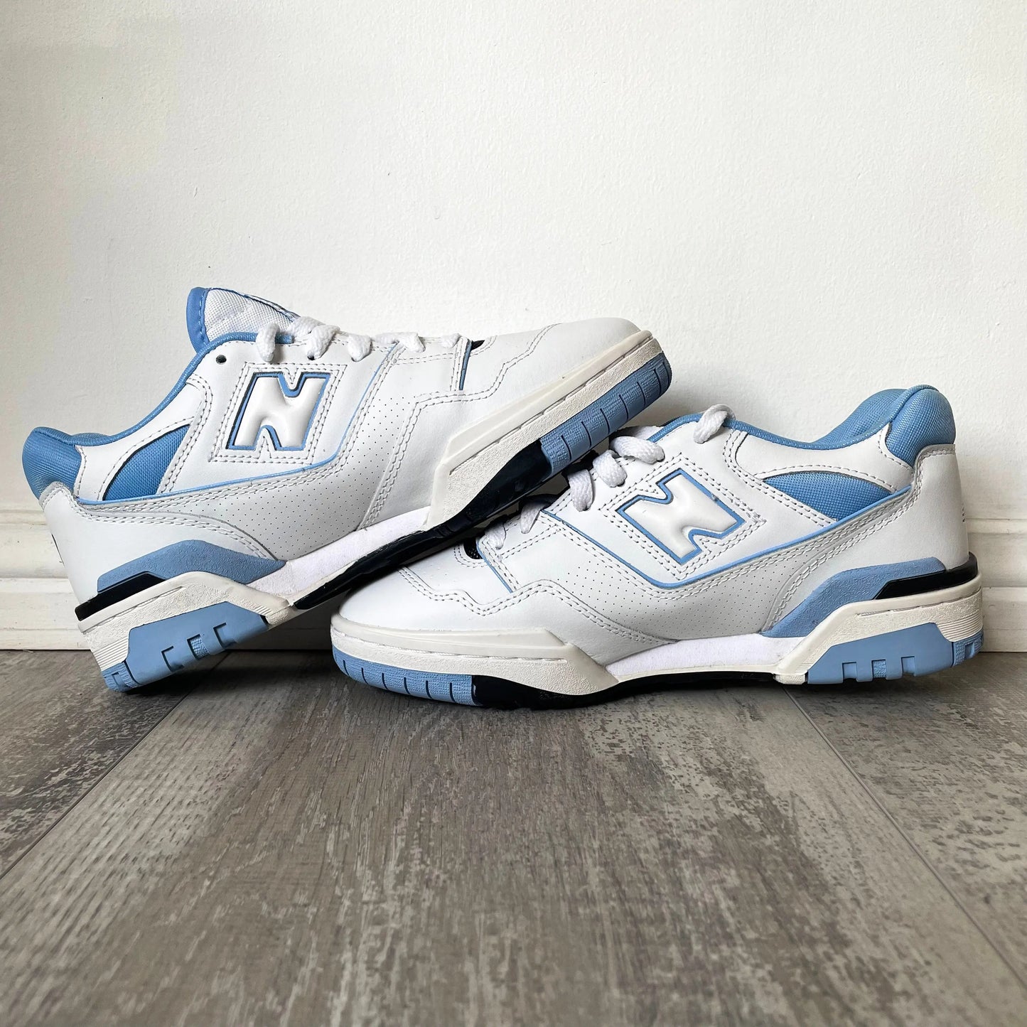 New Balance 550 UNC White University Blue (6M) sullivansvintage