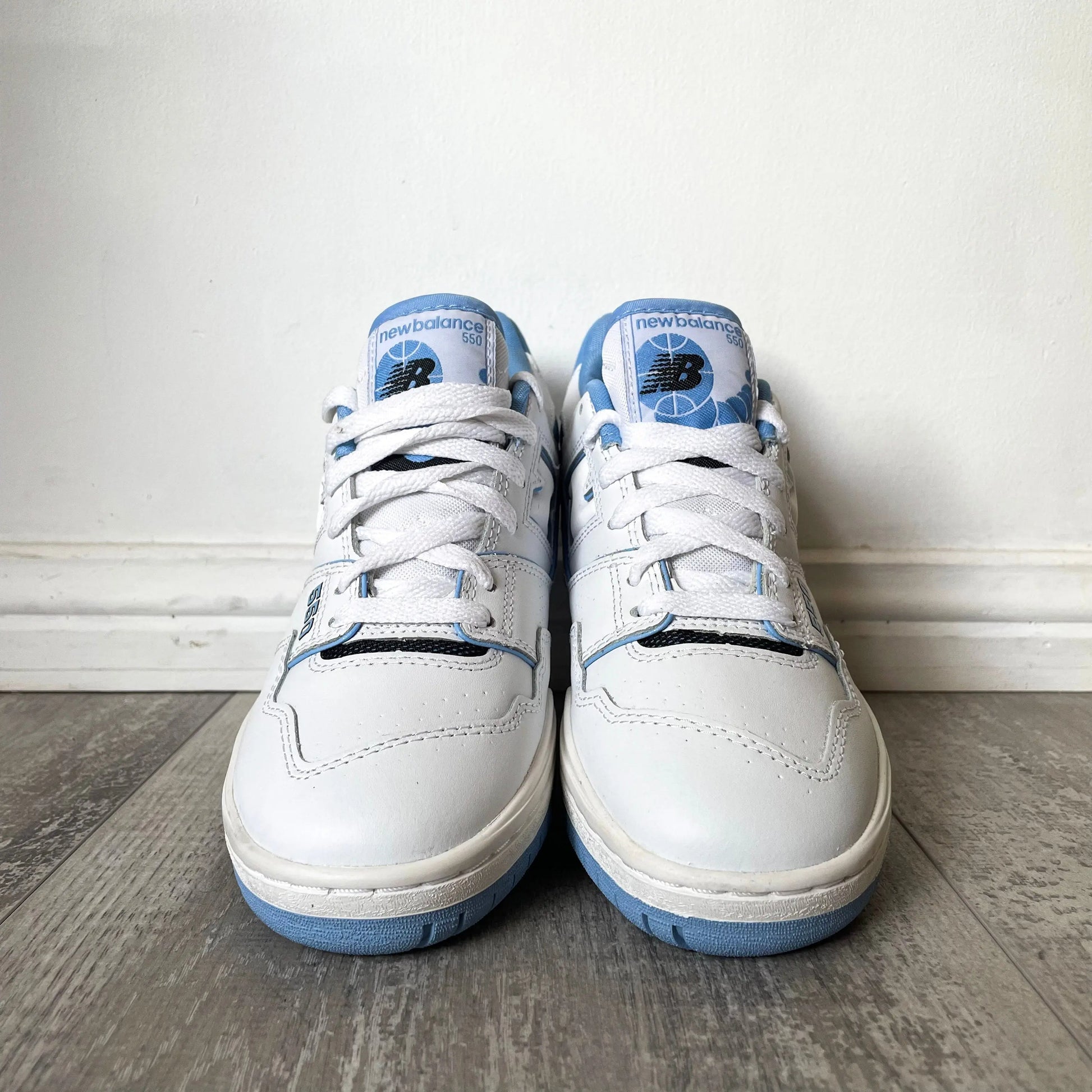 New Balance 550 UNC White University Blue (6M) sullivansvintage