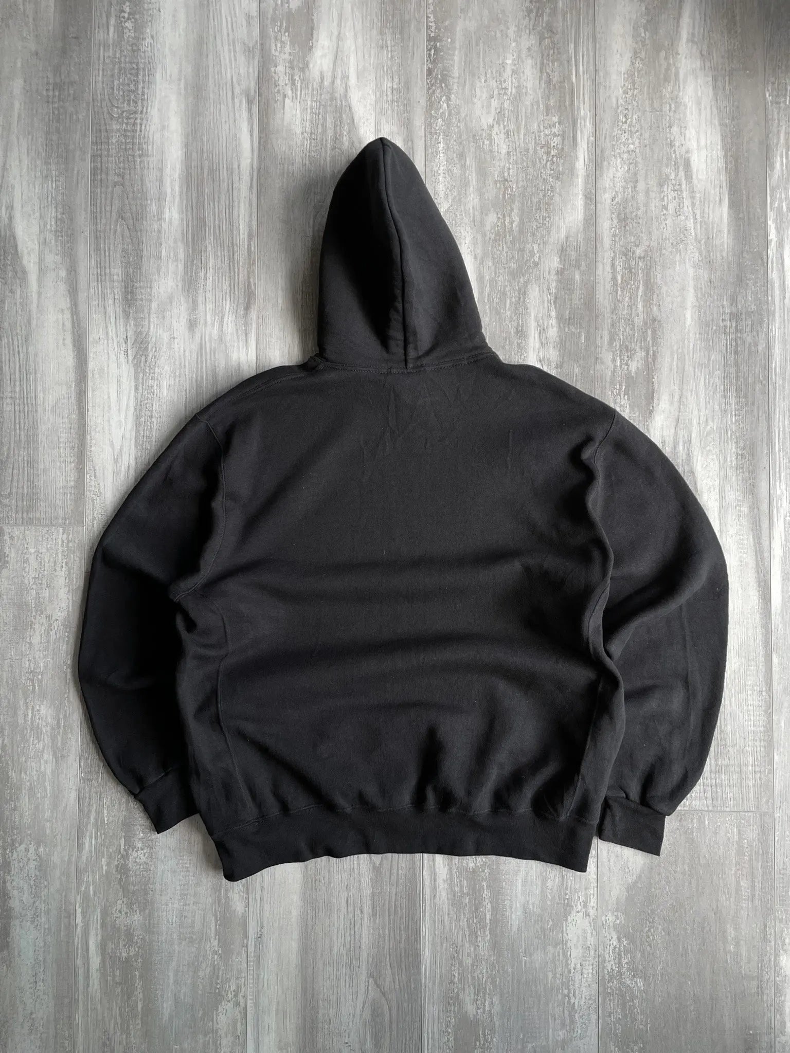 Russell Atheltic Black Hoodie - XL sullivansvintage