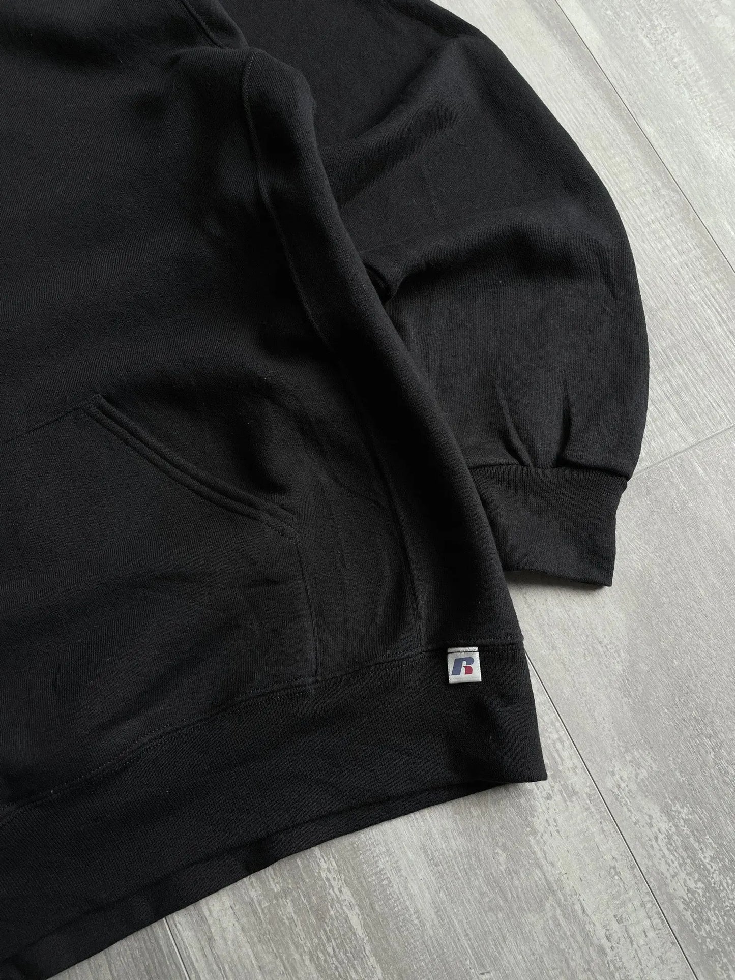 Russell Atheltic Black Hoodie - XL sullivansvintage