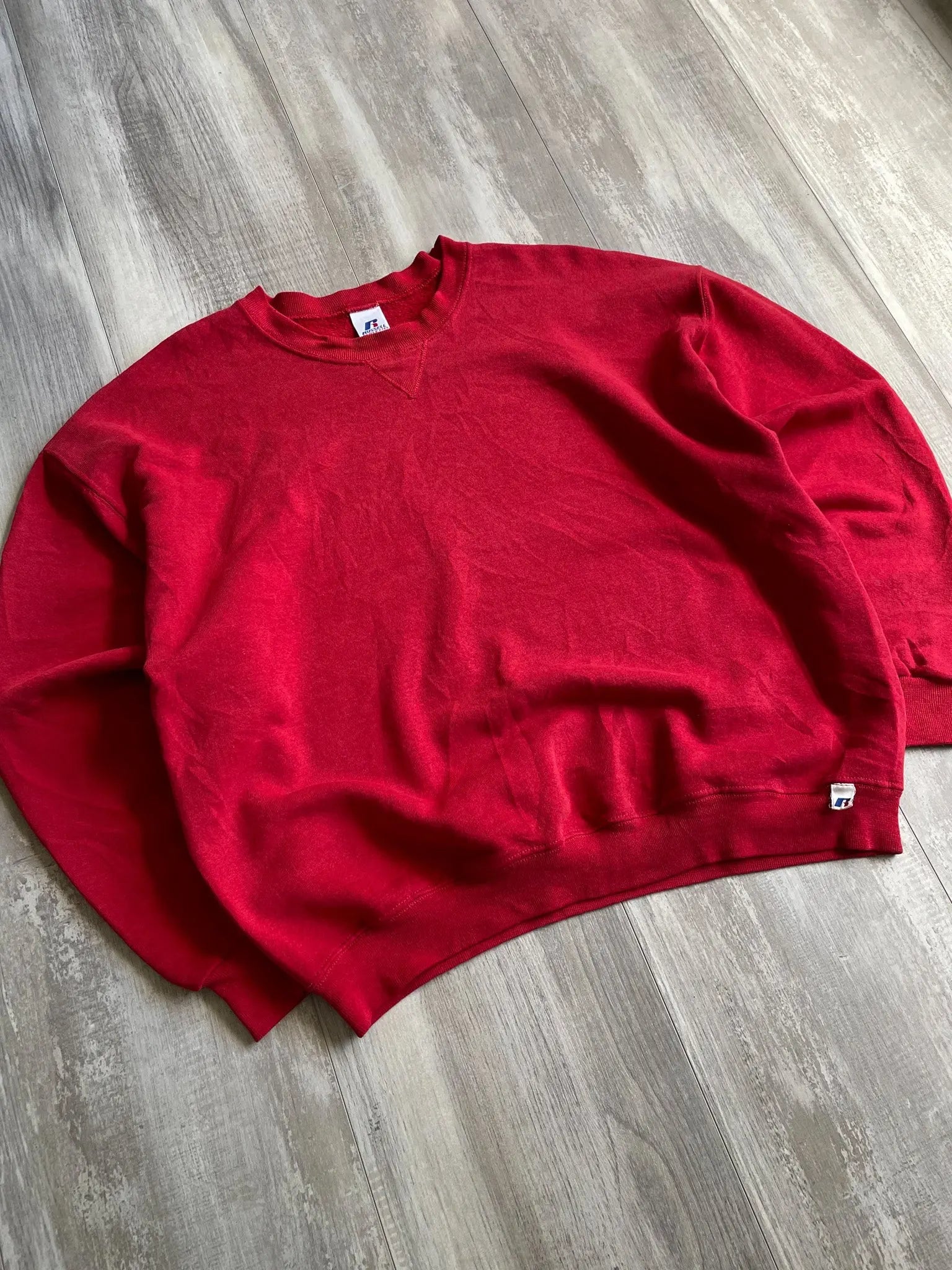 Russell Athletic Red Sweatshirt - XL sullivansvintage