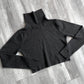 Style State Black Long Sleeve Crop Top - M sullivansvintage