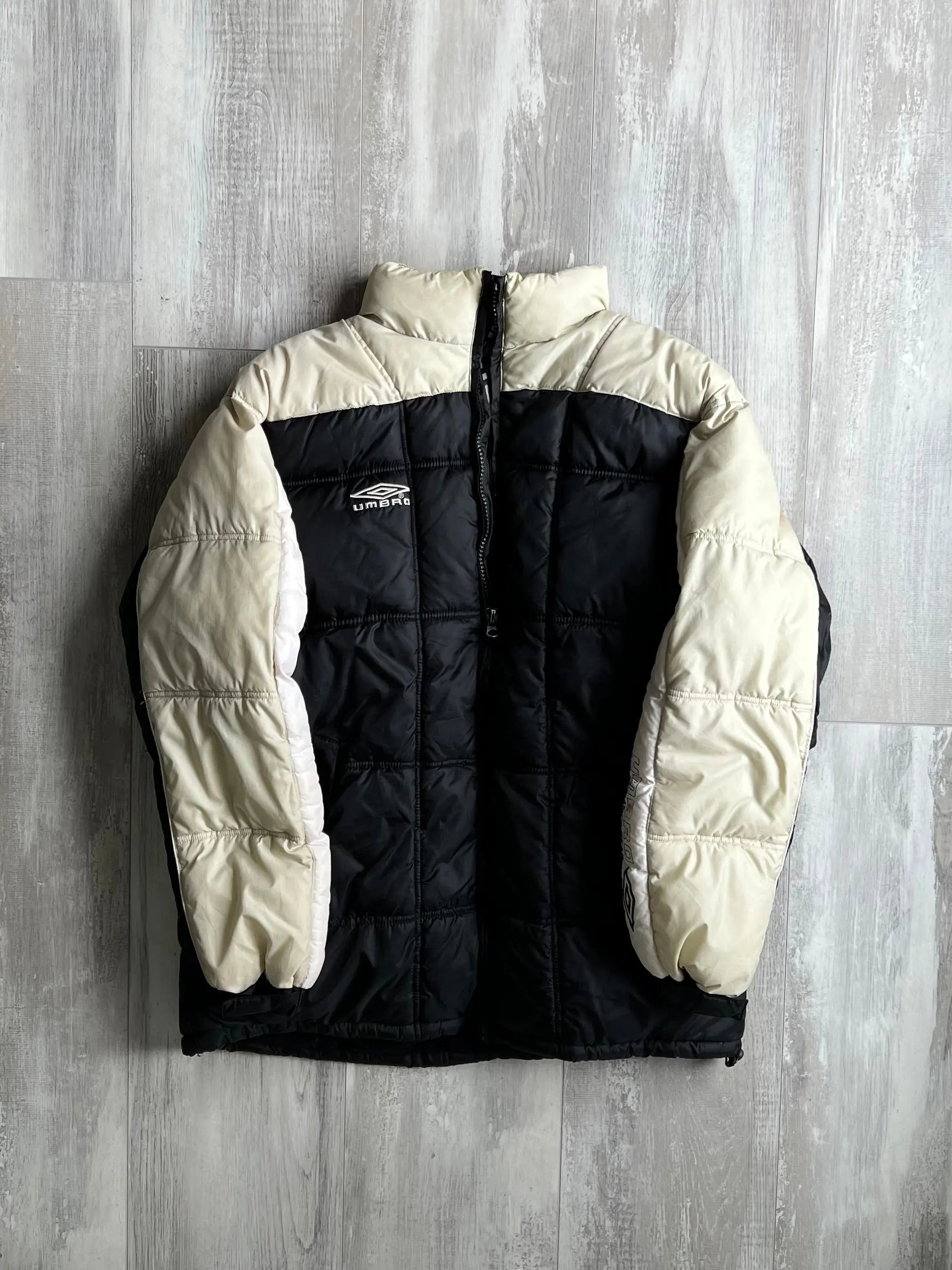 Umbro Two-Tone Trench Puffer Jacket - XL sullivansvintage