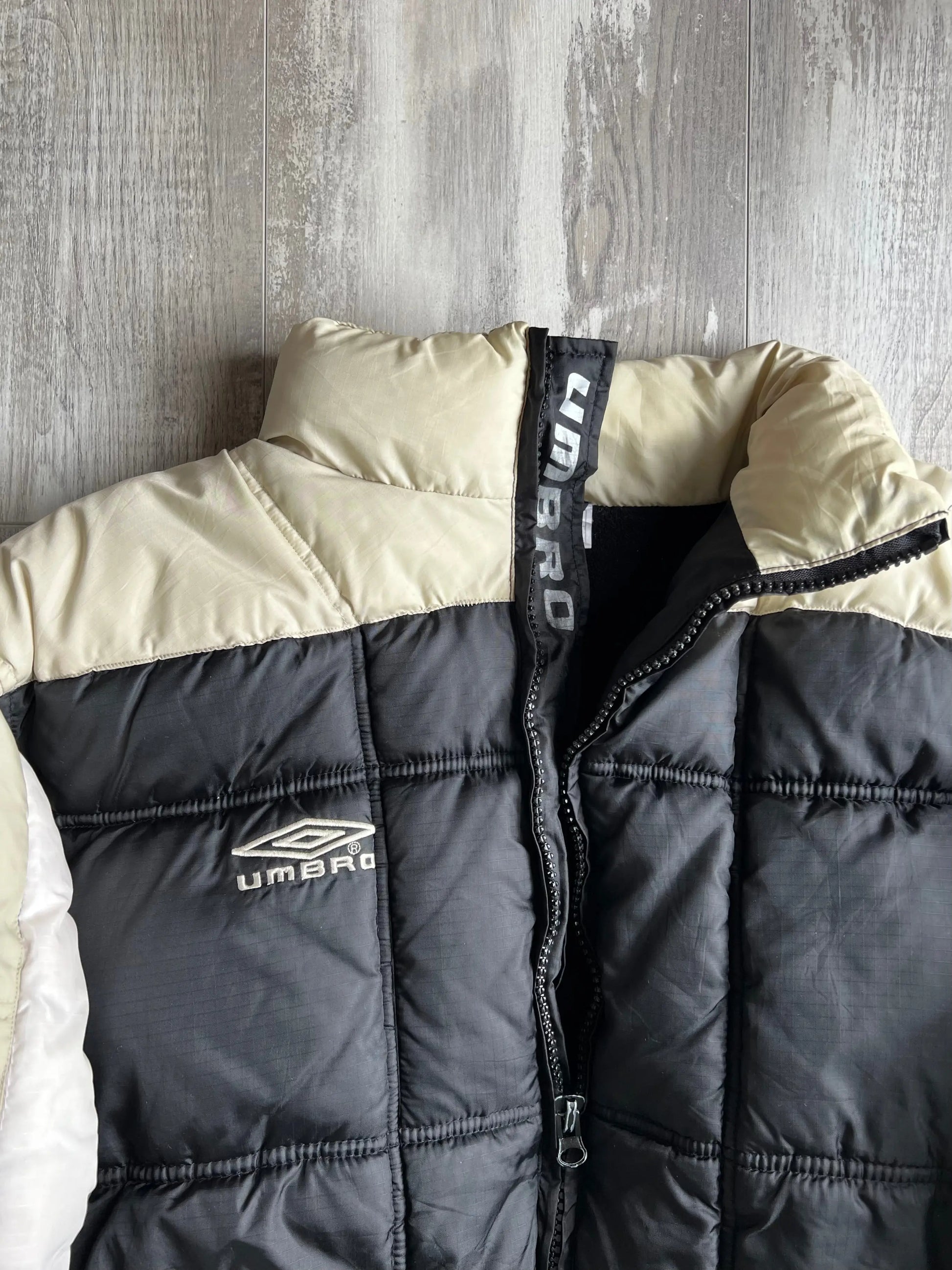Umbro Two-Tone Trench Puffer Jacket - XL sullivansvintage