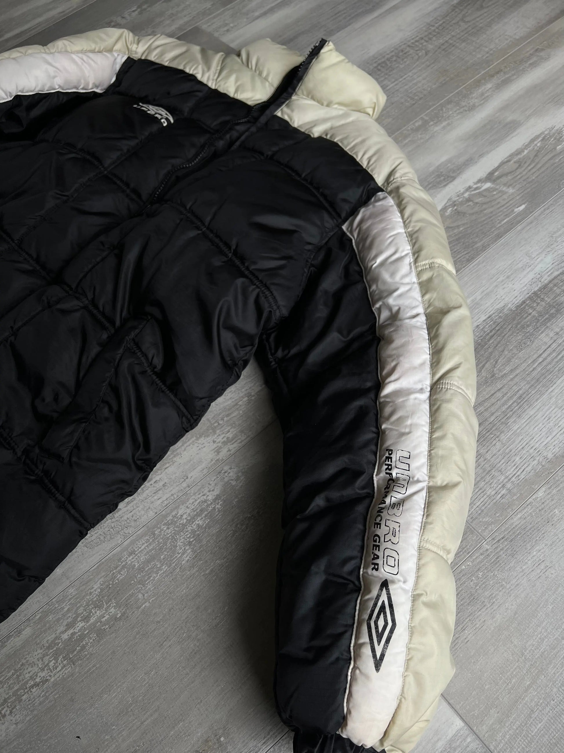 Umbro Two-Tone Trench Puffer Jacket - XL sullivansvintage