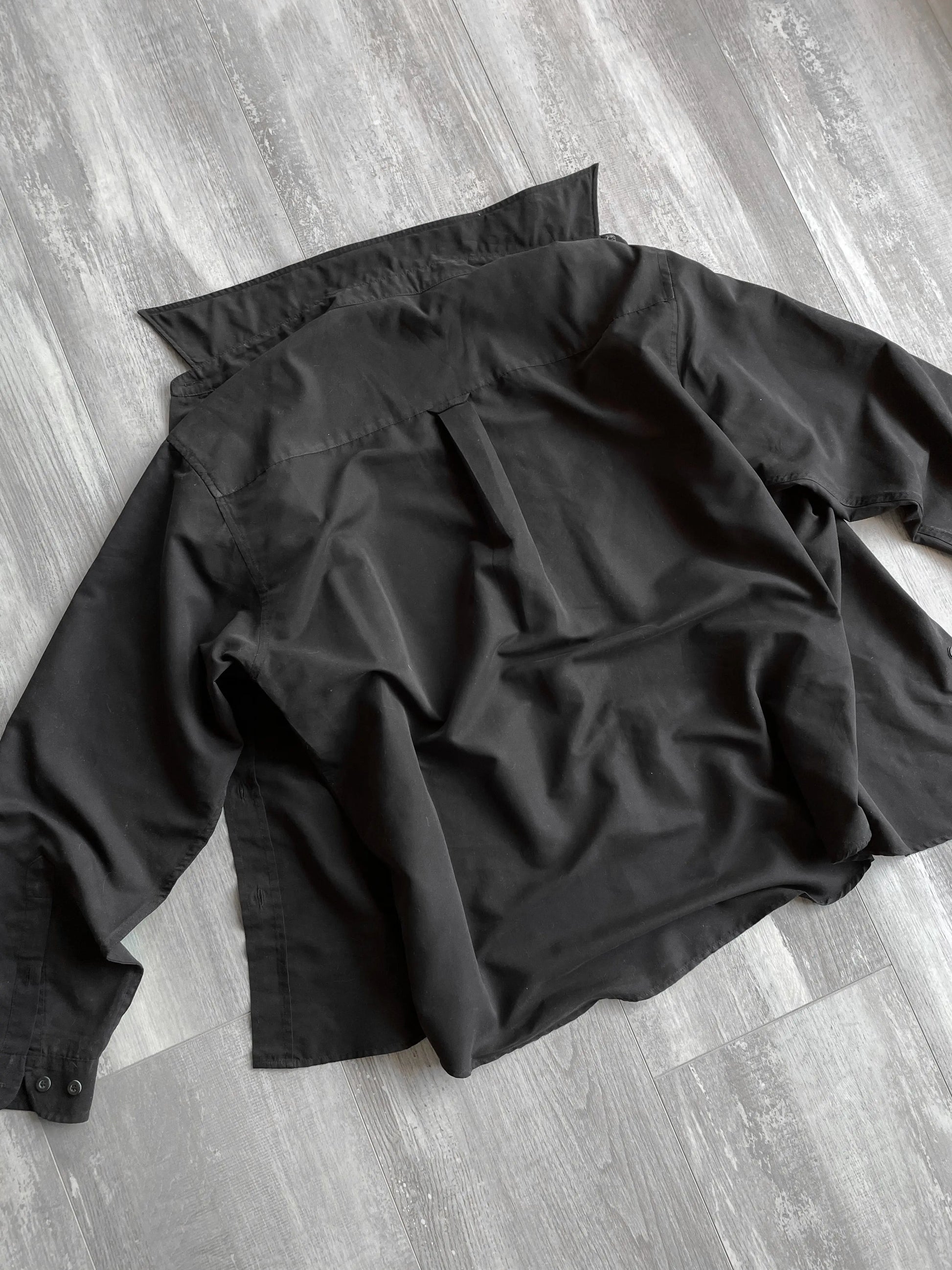 Vintage Contemporary Black Long Sleeve Shirt - XL sullivansvintage