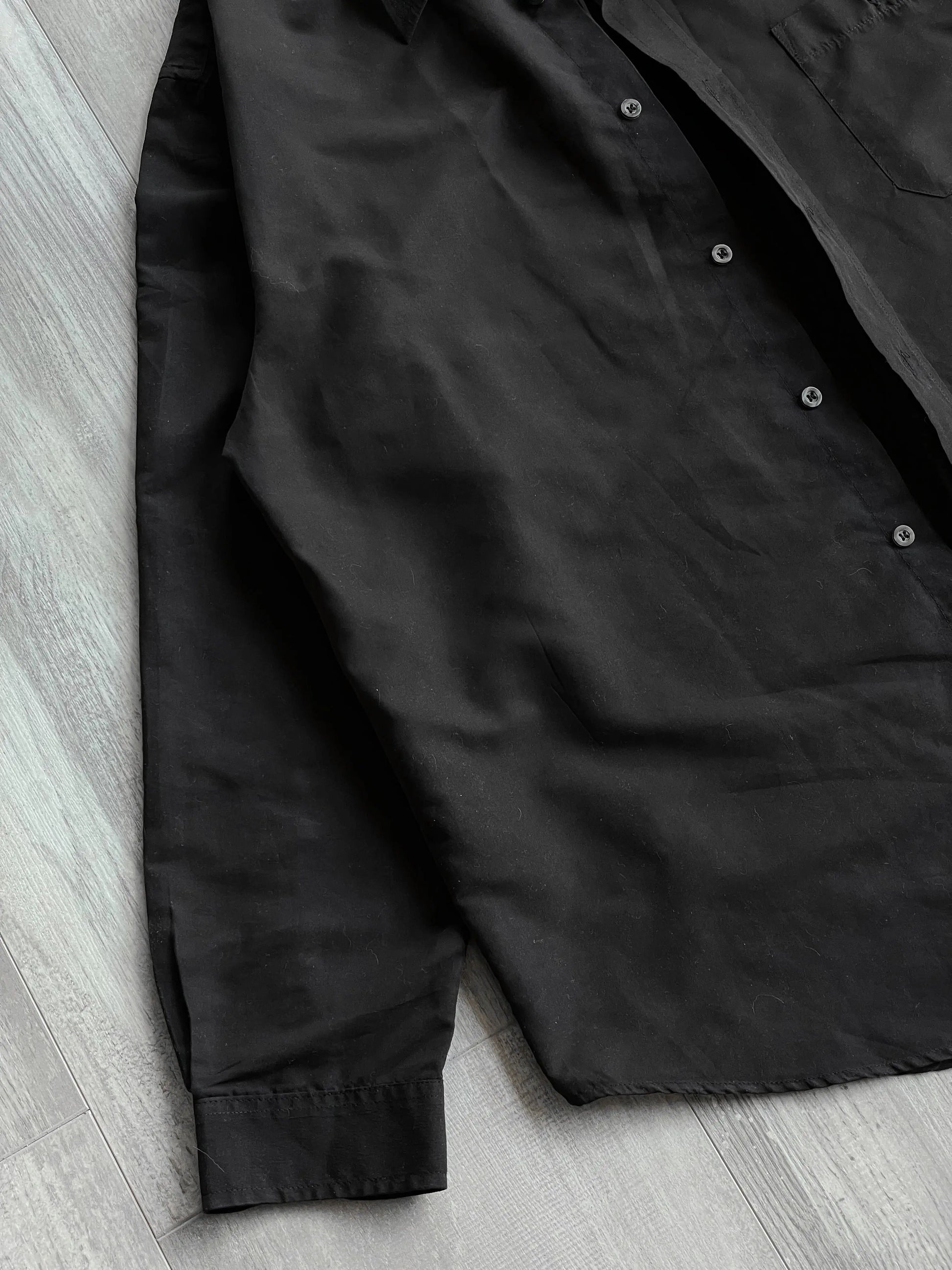 Vintage Contemporary Black Long Sleeve Shirt - XL sullivansvintage