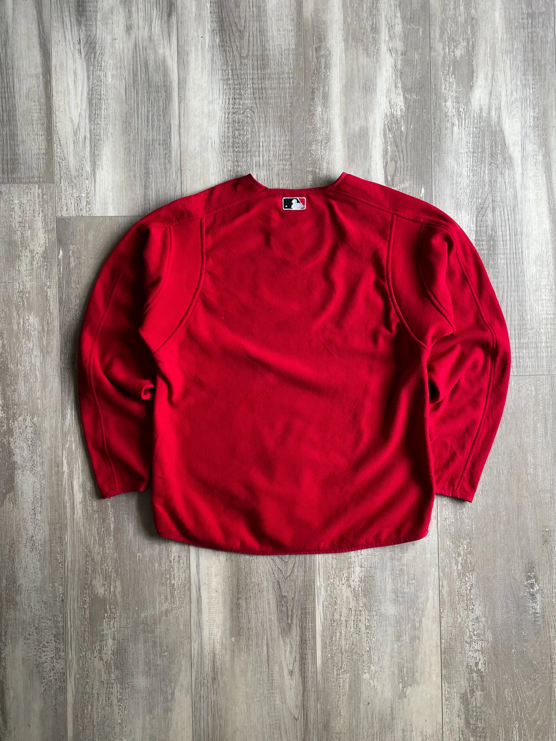 Vintage Majestic LA Anaheim Angels MLB Thermal Sweatshirt - L sullivansvintage