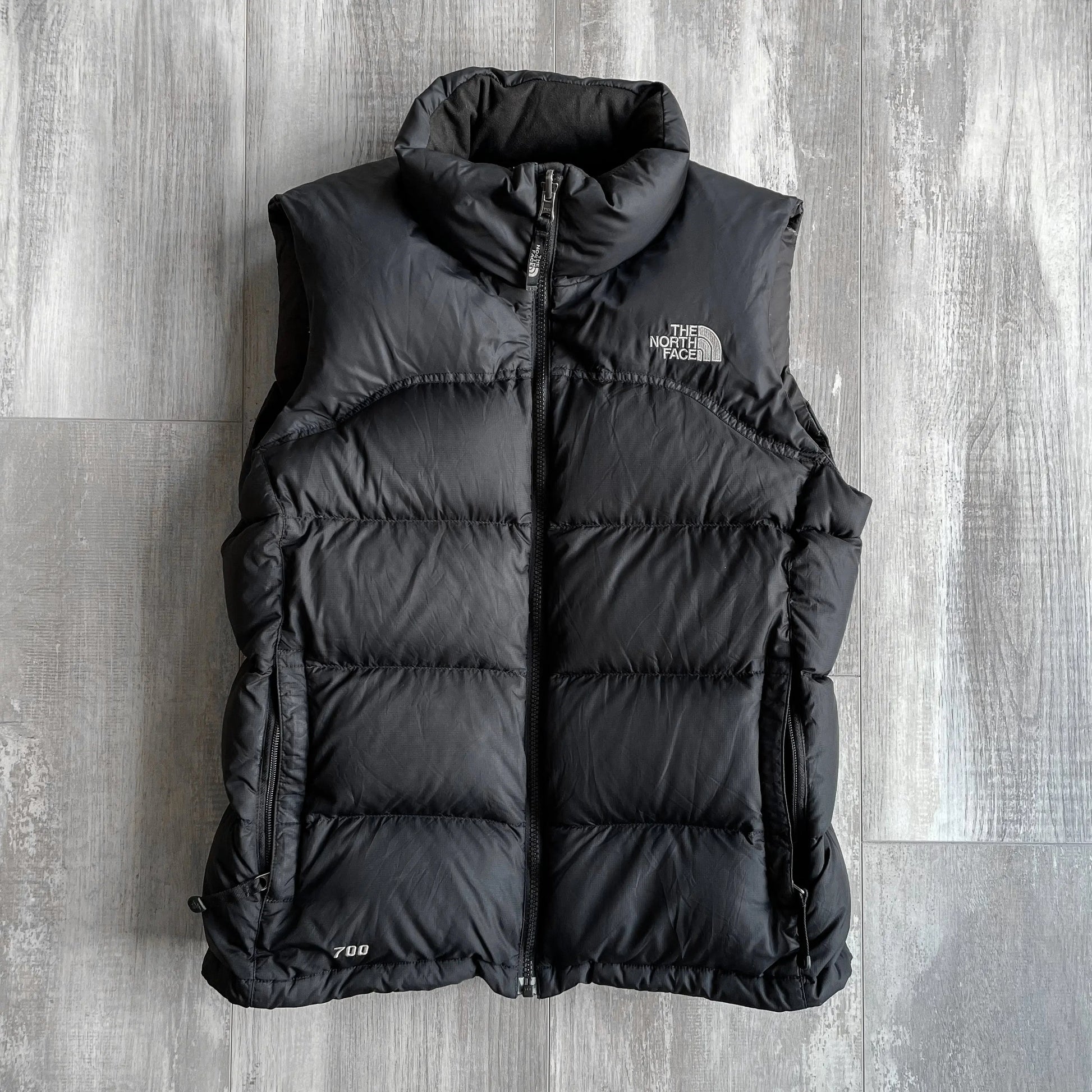 Vintage The North Face Nuptse 700 Black Womens Puffer Vest - M sullivansvintage