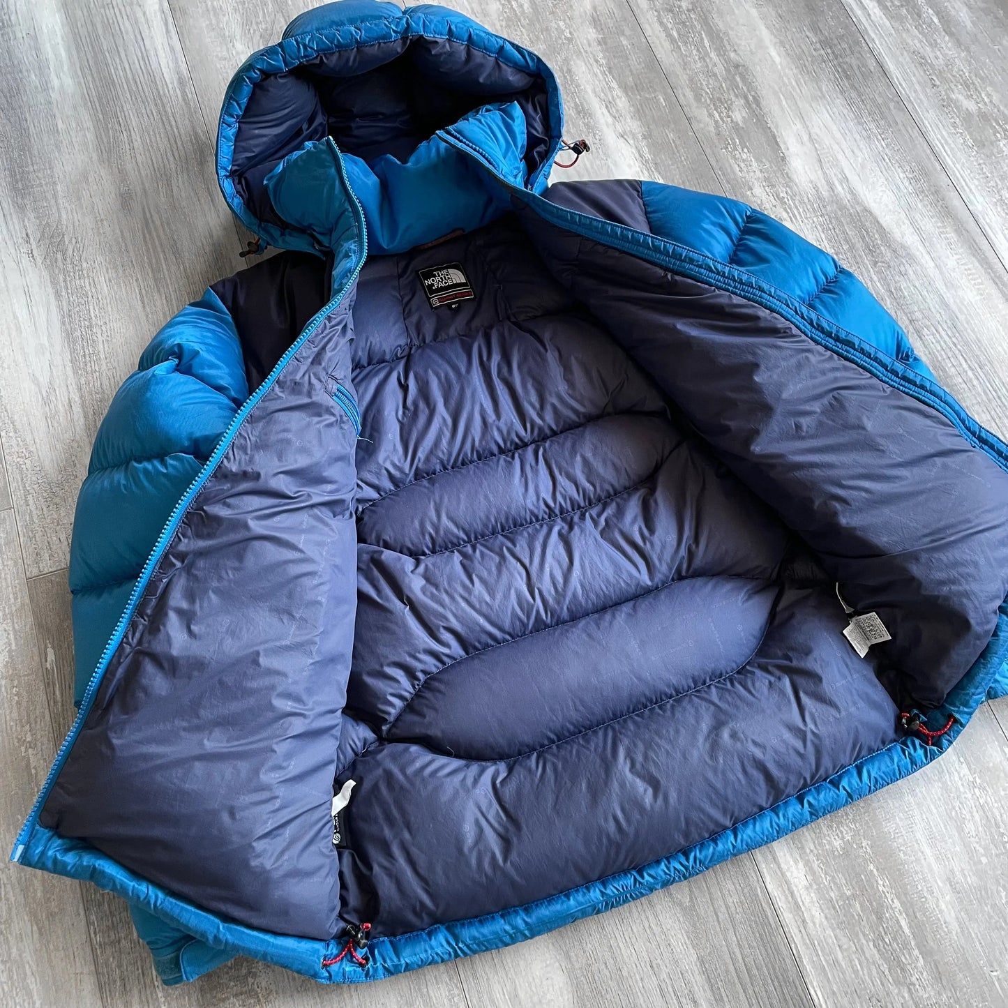 Vintage The North Face Summit Series 800 Light Blue Puffer Jacket - XS sullivansvintage